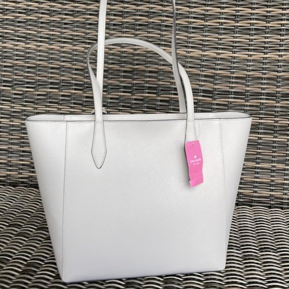 Kate Spade Dana Tote Platinum Grey - Picture 6 of 16